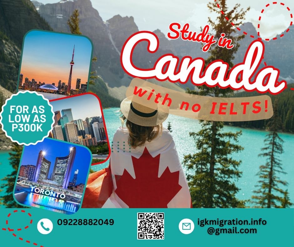 STUDY IN CANADA WITH NO IELTS