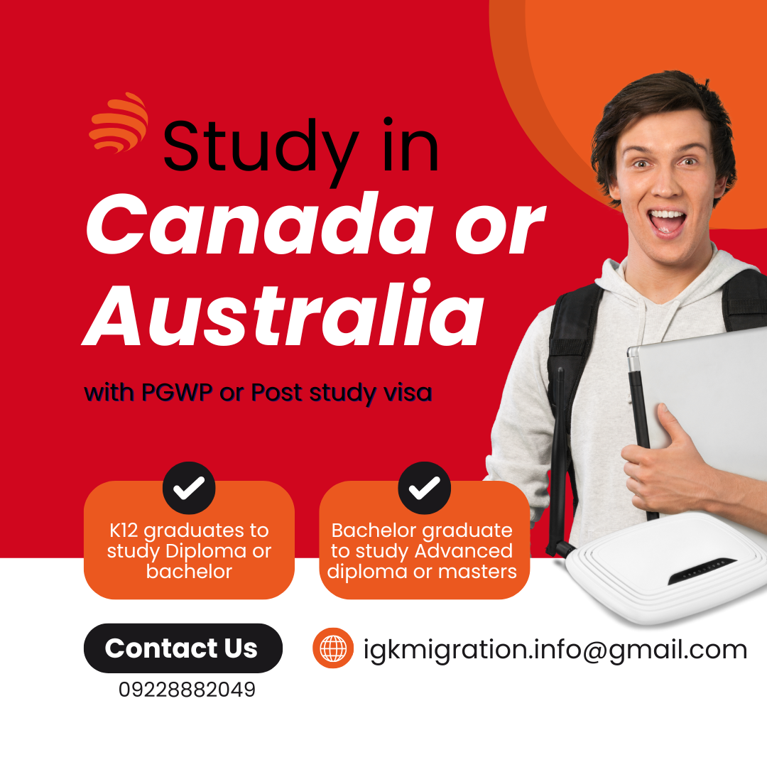 Study in Canada or Australia Infossession