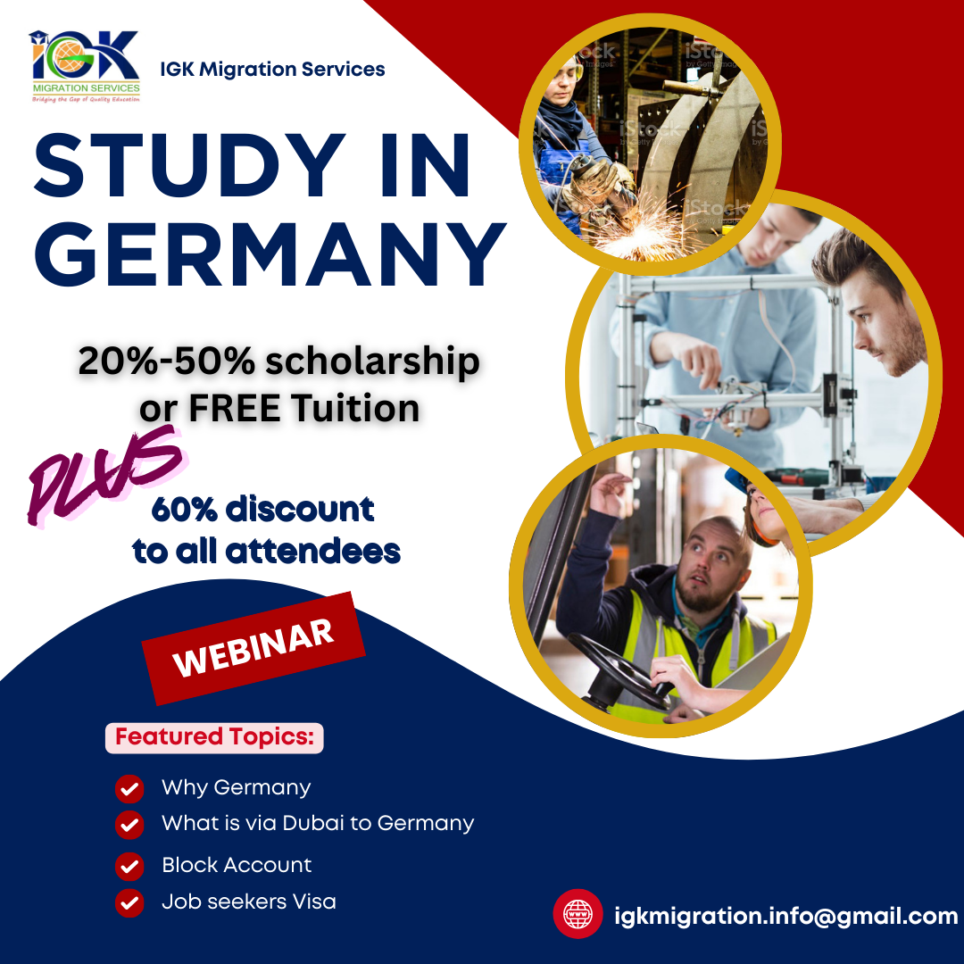 Scholarship discount or even FREE tuition in Germany